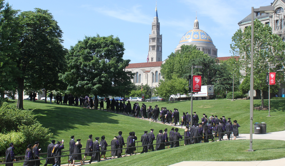 law school commencement procession