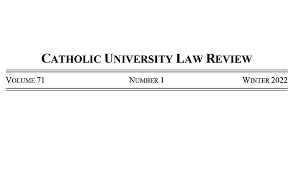 Law Review Masthead