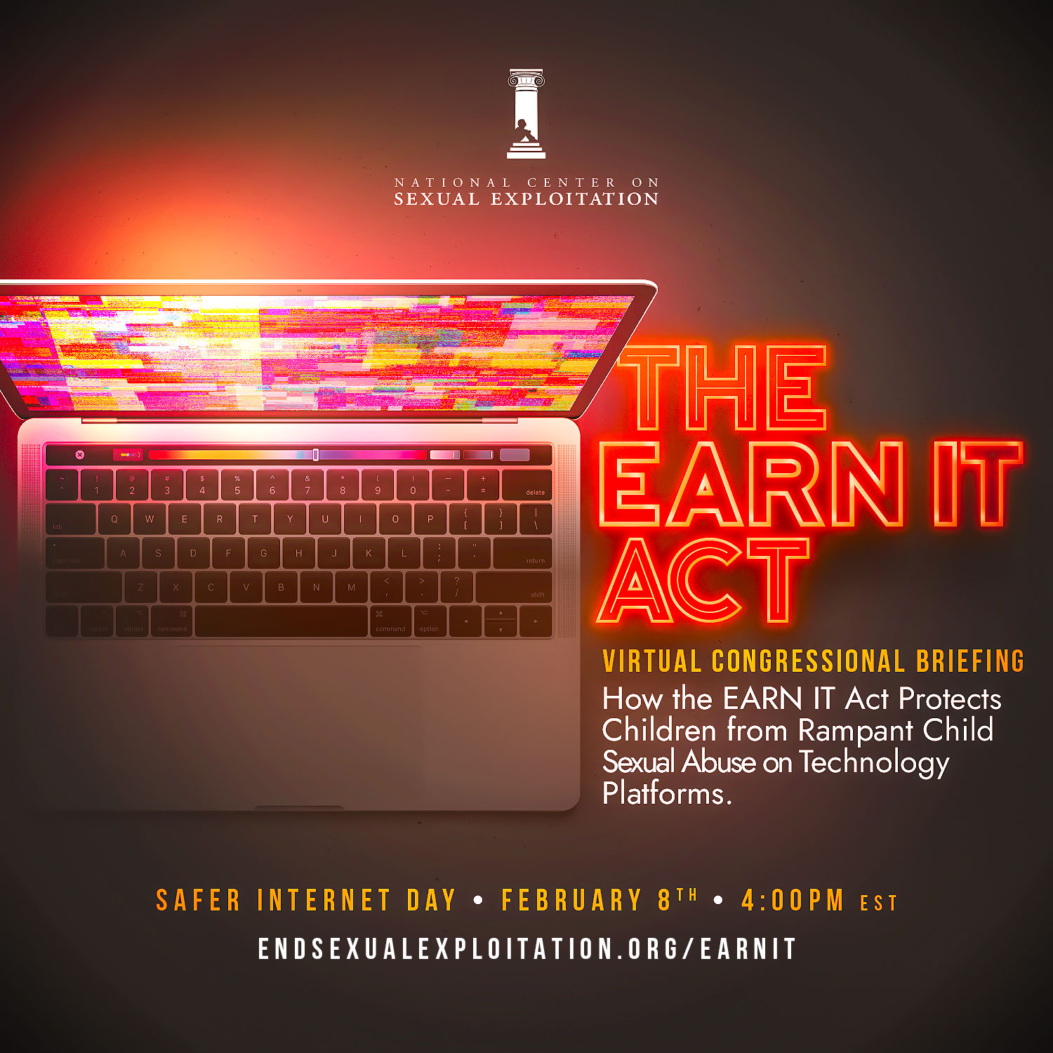 Earn It Act graphic