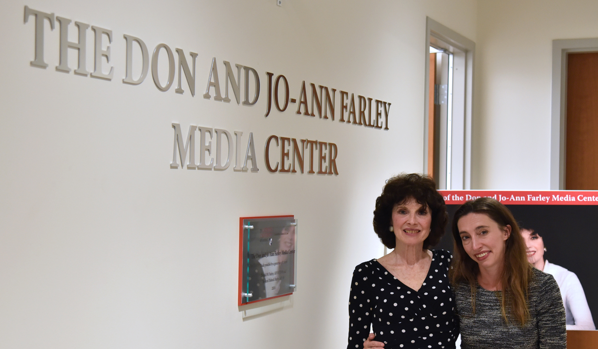 Jo-Ann Farley and Claire Farley Flynn