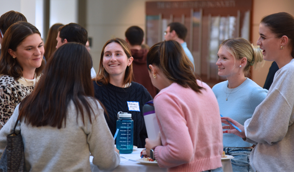 OCPD networking event with law students