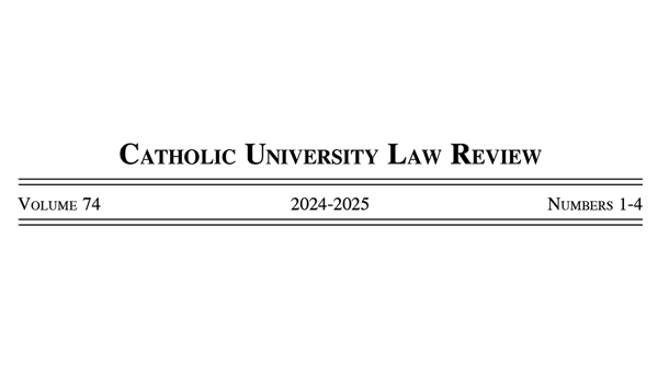 Law Review masthead