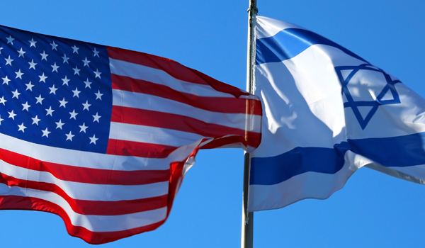 US and Israel Flags