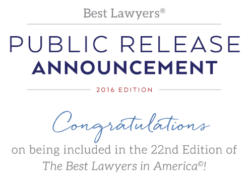 Best Lawyers Announcement