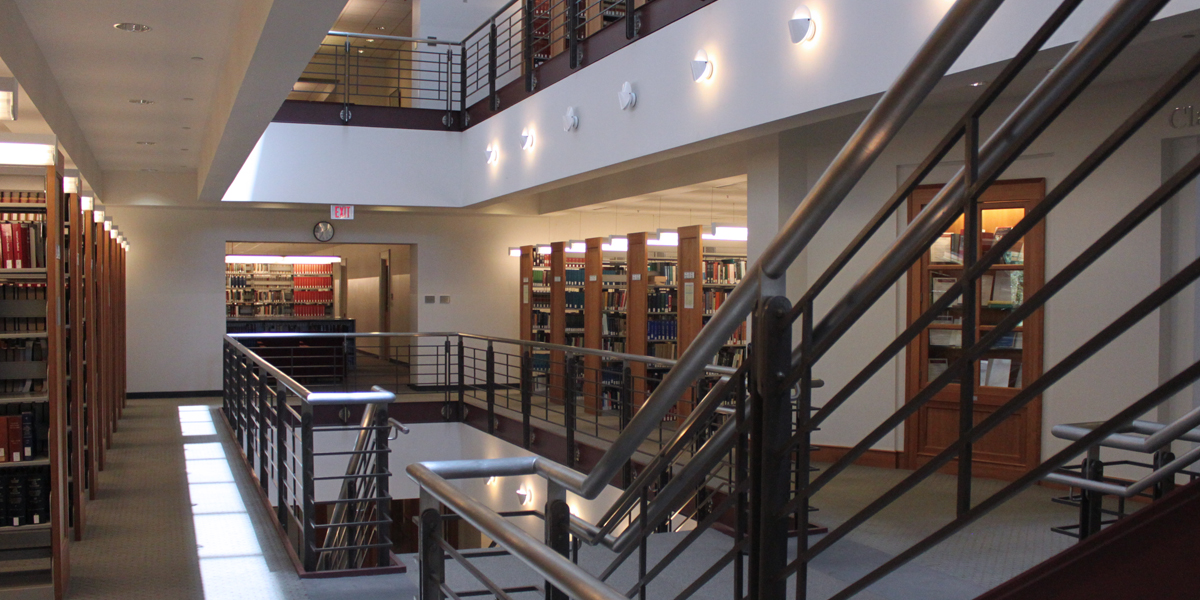 interior of the law library