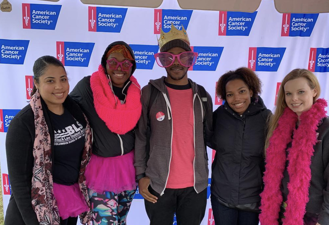 Black Law Students Association at Annual Making Strides Against Breast Cancer Walk